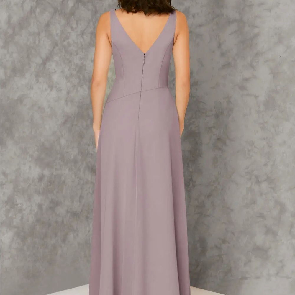 Azazie Kori Bridesmaid Dress in Dusk - Picture 4 of 4
